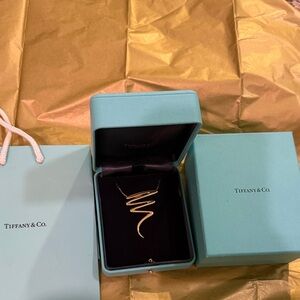 TIFFANY & CO. 18K SOLID GOLD PALOMA PICASSO SCRIBBLE PENDANT